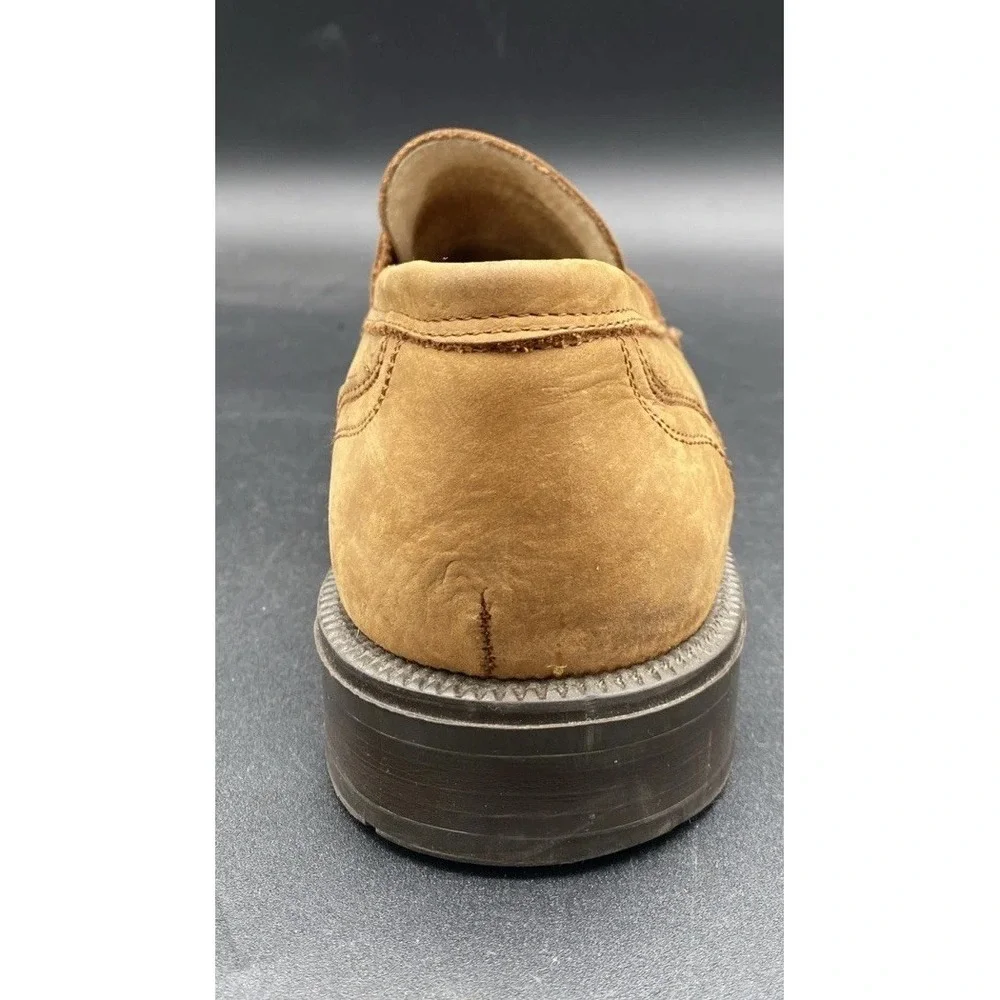 Aerosoles Men's Brown Leather Tassel Loafer Driving Moccasin Sz 10 Slip On Shoes